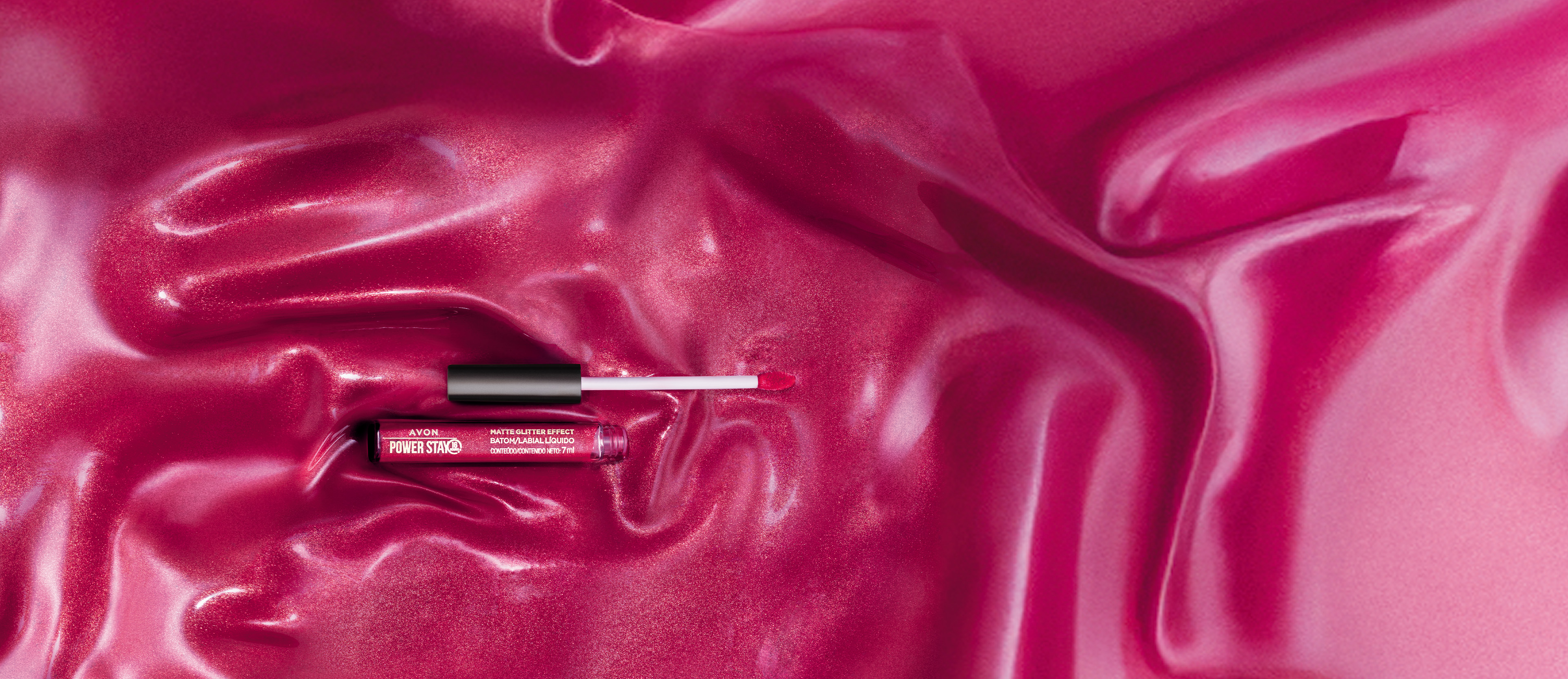 Avon Power Stay Batom Líquido Matte Nude Malva