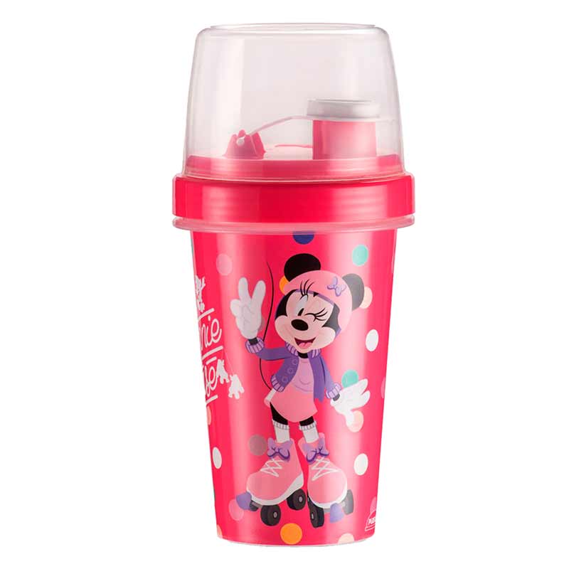 Copo Com Tampa Minnie