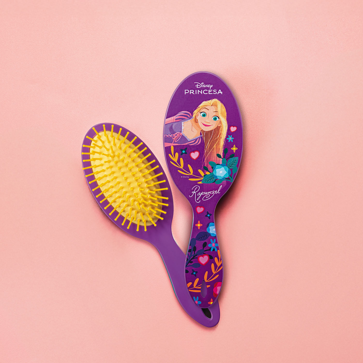 Escova de Cabelo Oval Rapunzel