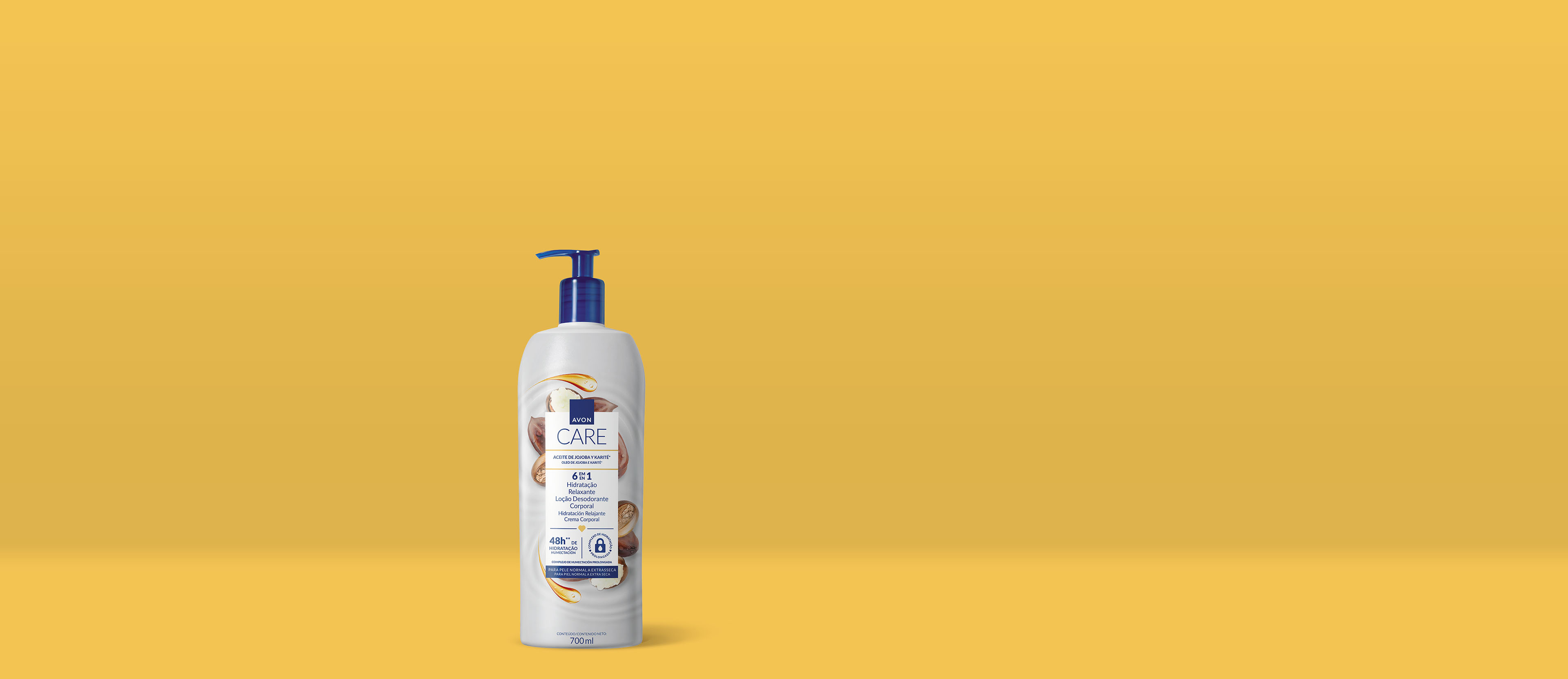 Óleo de Jojoba e Karité Loção Corporal