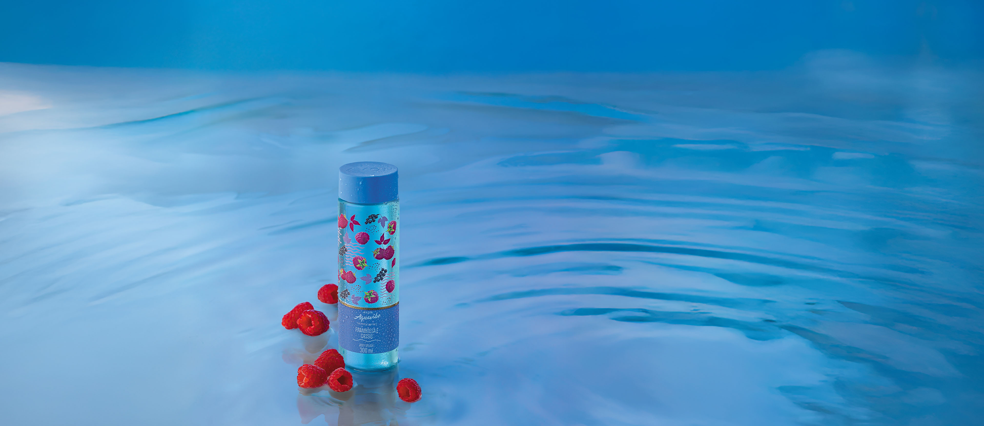 Aquavibe Framboesa e Cassis Body Splash