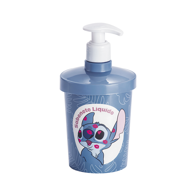 Porta Sabonete Liquido Stitch