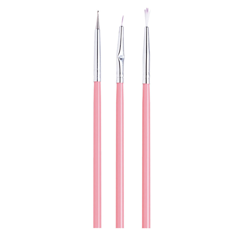 Kit de Pinceis para Decorar Unhas
  