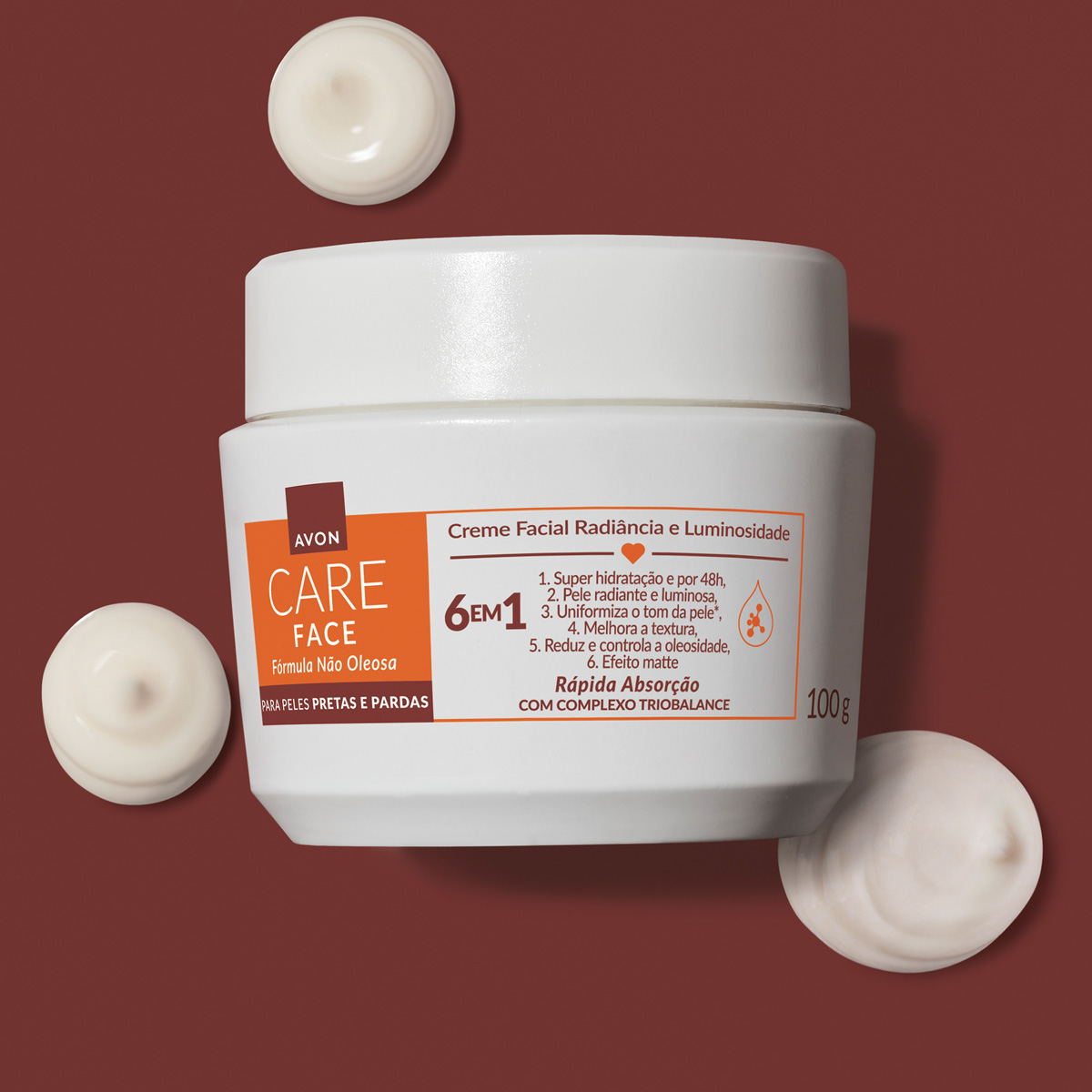 Creme Facial Radiância e Luminosidade 6 em 1