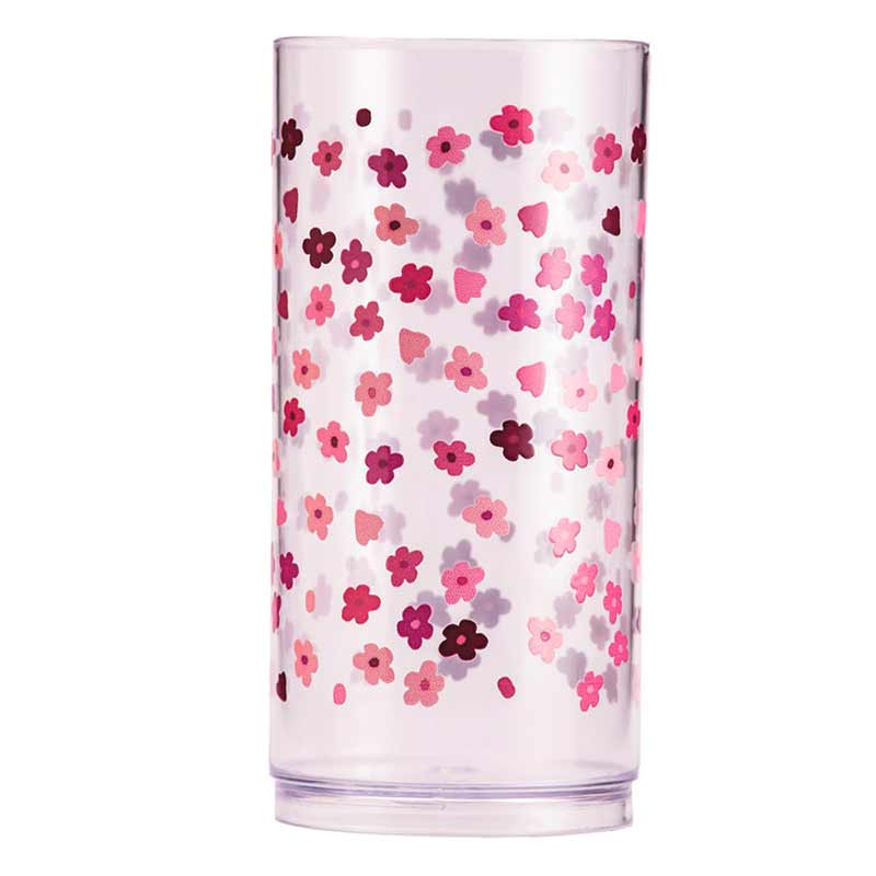 Copo Primavera Floral Vibrante