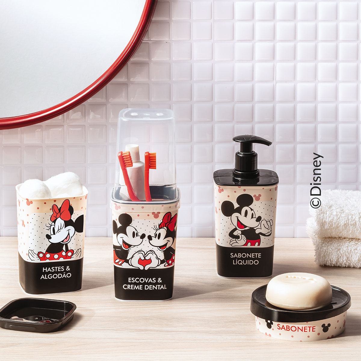 Porta Sabonete em Barra Disney