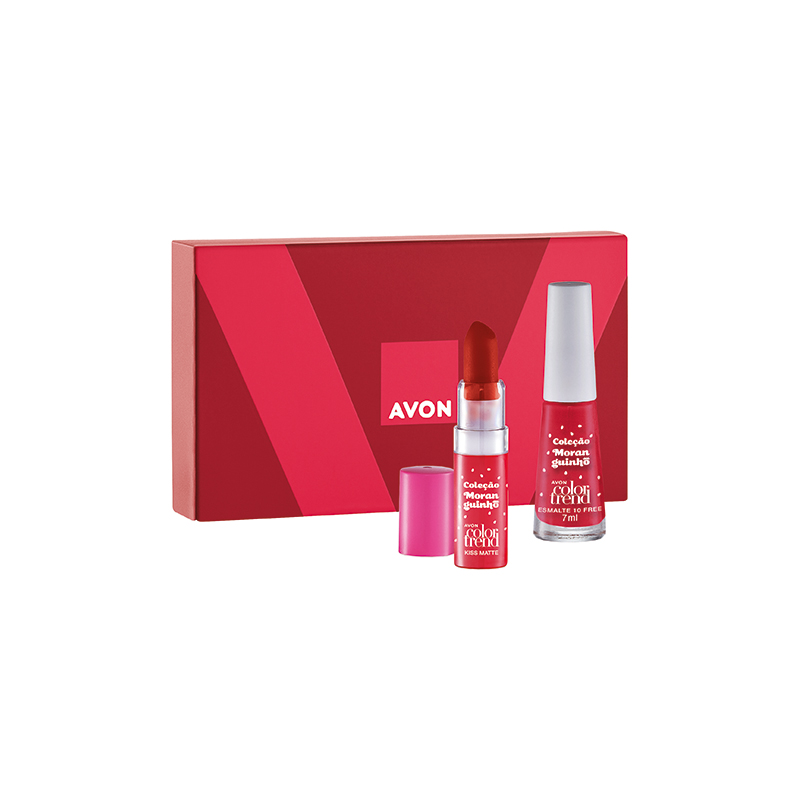 Presente Avon Color Trend Moranguinho Duo Roxo