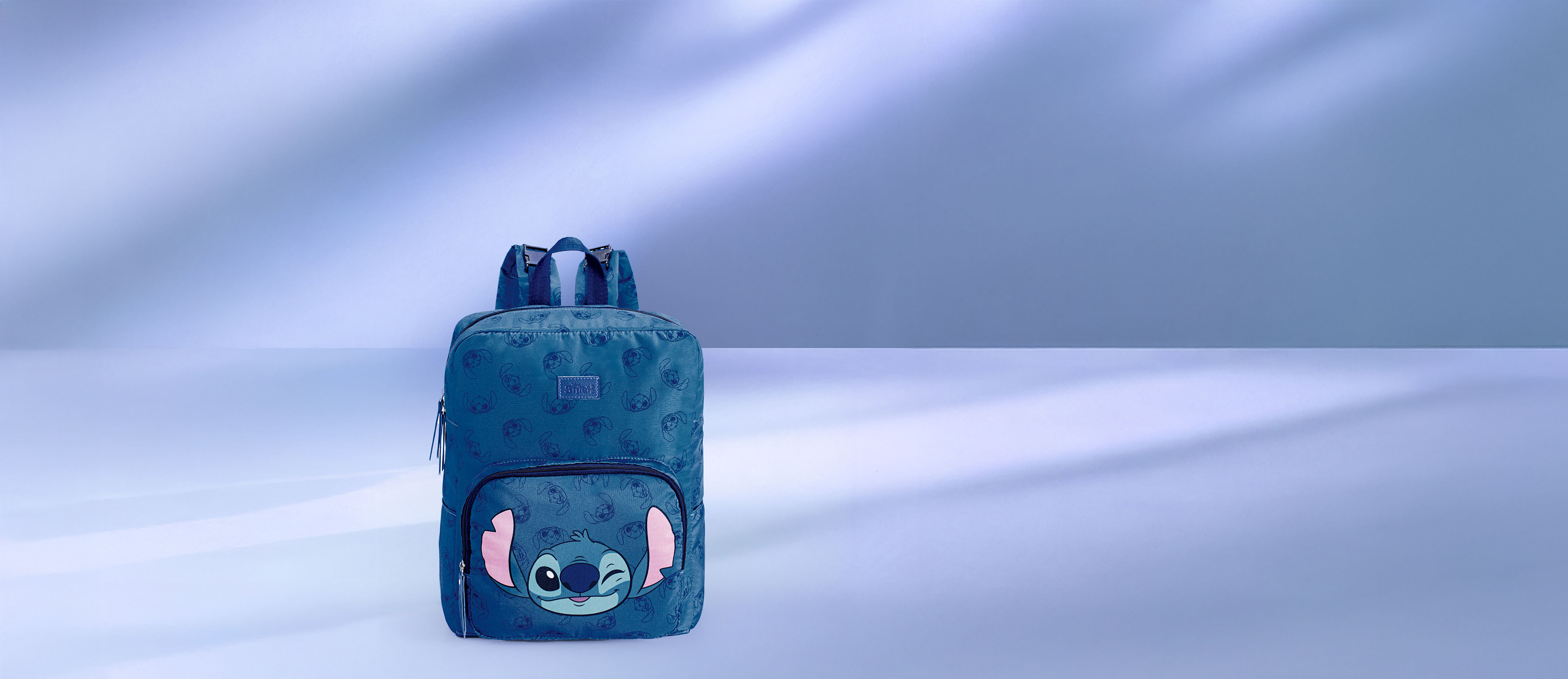 Mochila Mamãe e Papai Stitch