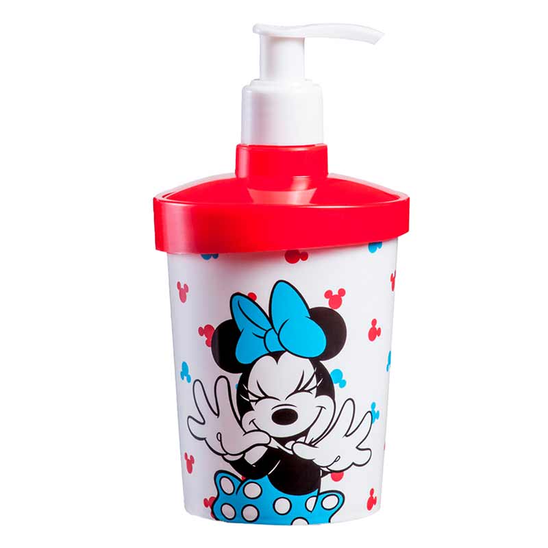 Porta Sabonete Líquido Minnie Disney