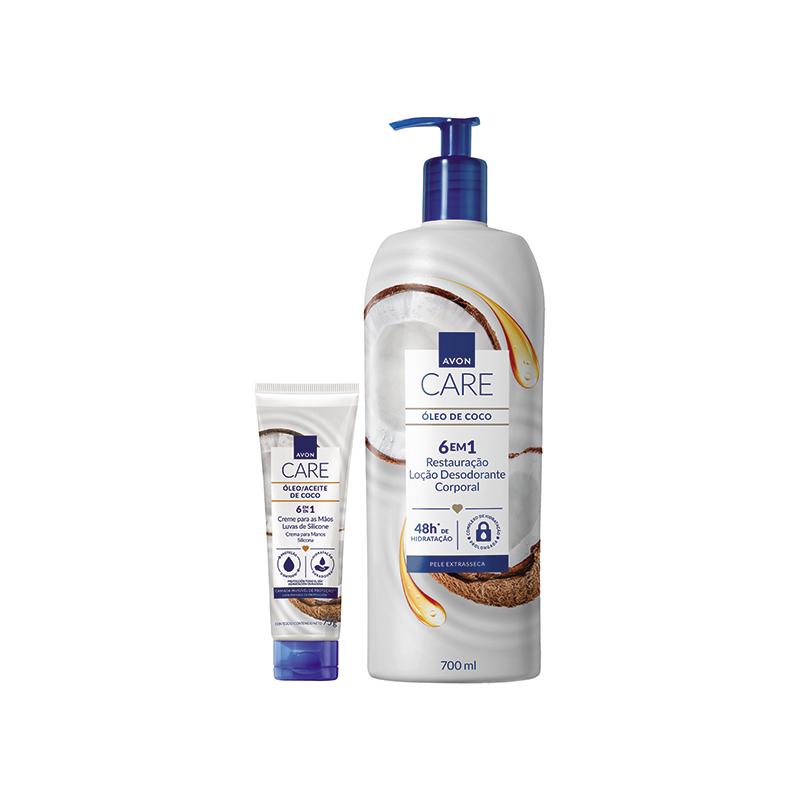 Kit Avon Care Óleo De Coco