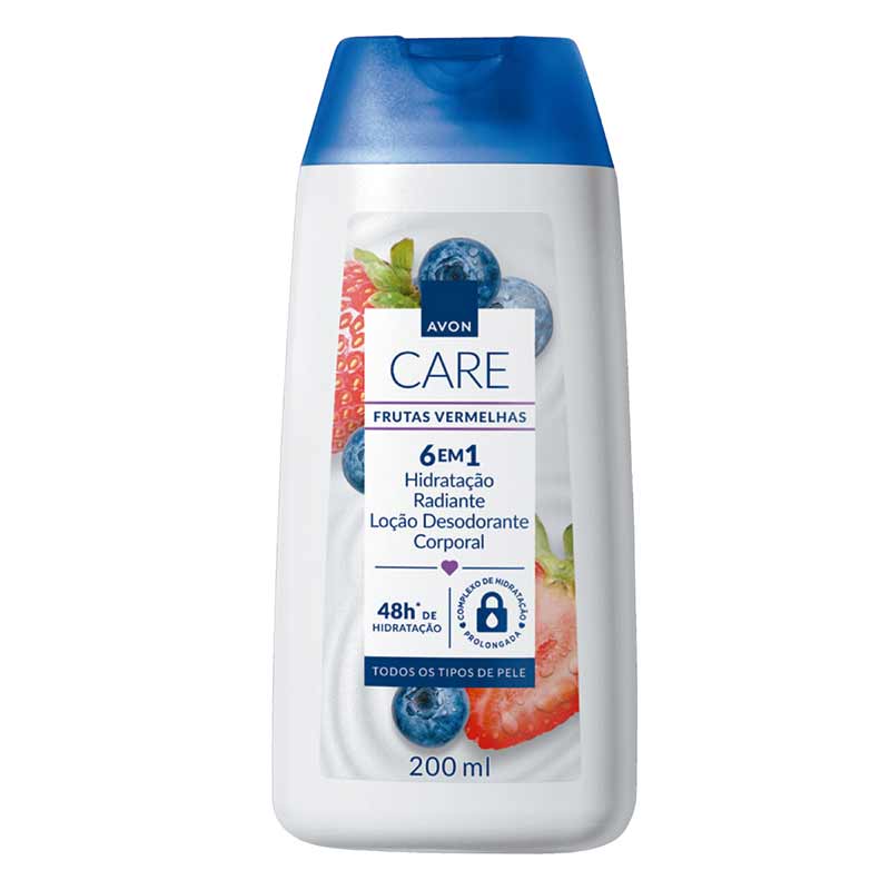 Avon Care Loção Desodorante Corporal Frutas Vermelhas