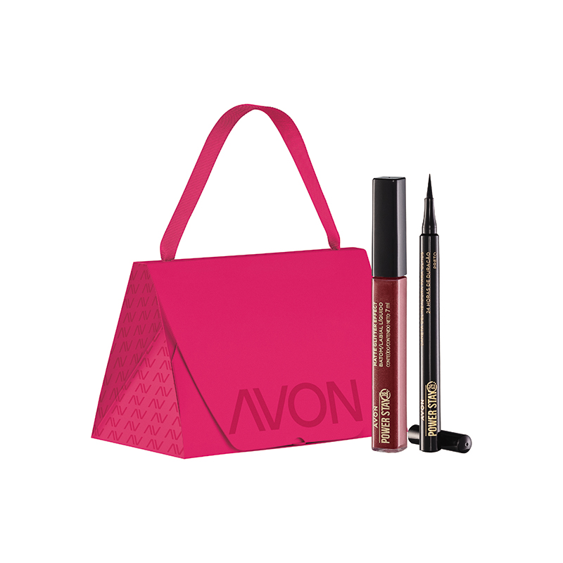 Presente Power Stay Duo Nude e Preto