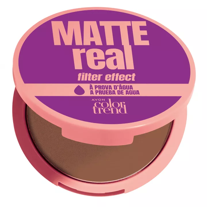 Po Compacto Facial Color Trend Matte Real