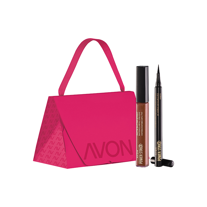 Presente Power Stay Duo Nude Perola e Preto