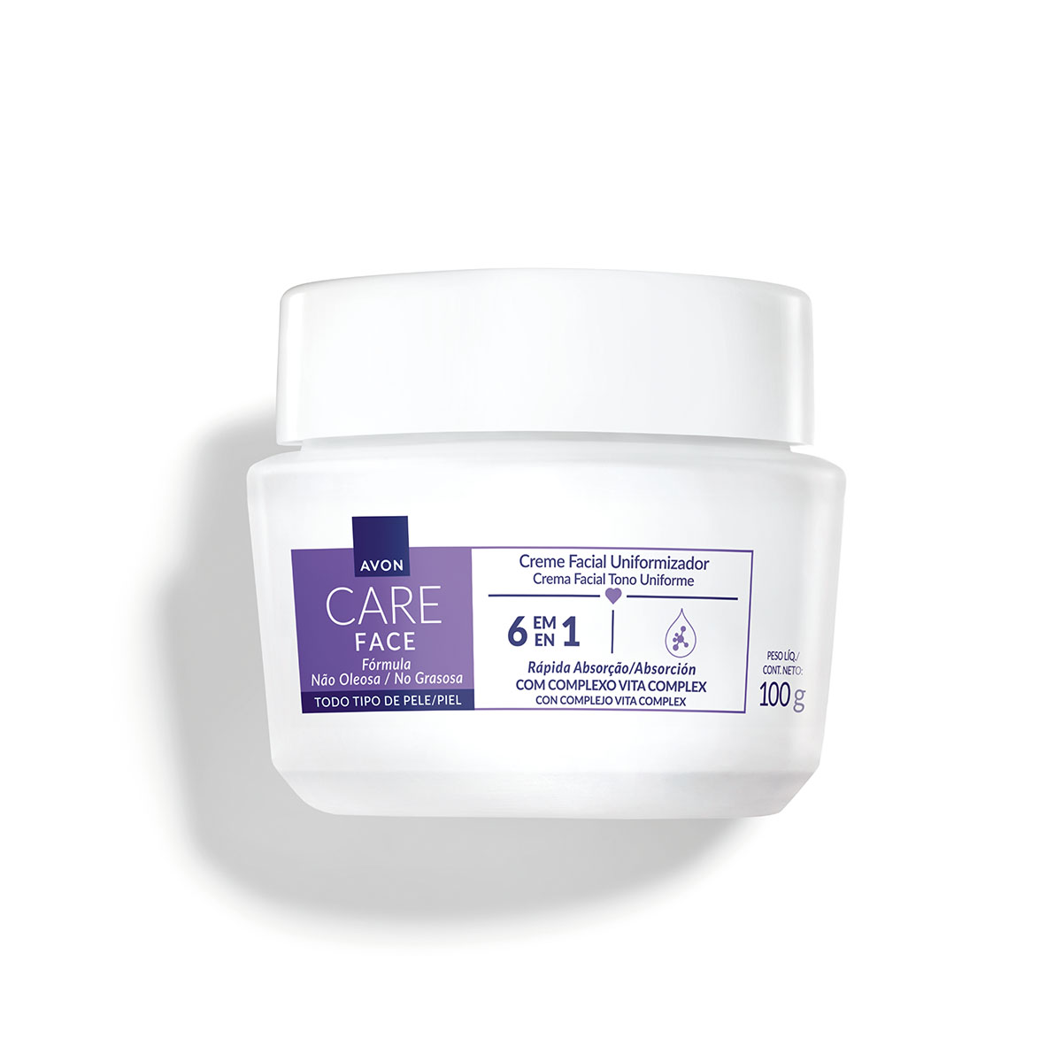 AVON CARE CREME FACIAL UNIFORMIZADOR 6 EM 1