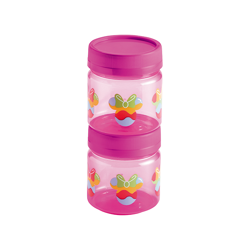 Kit 2 Potes Minnie