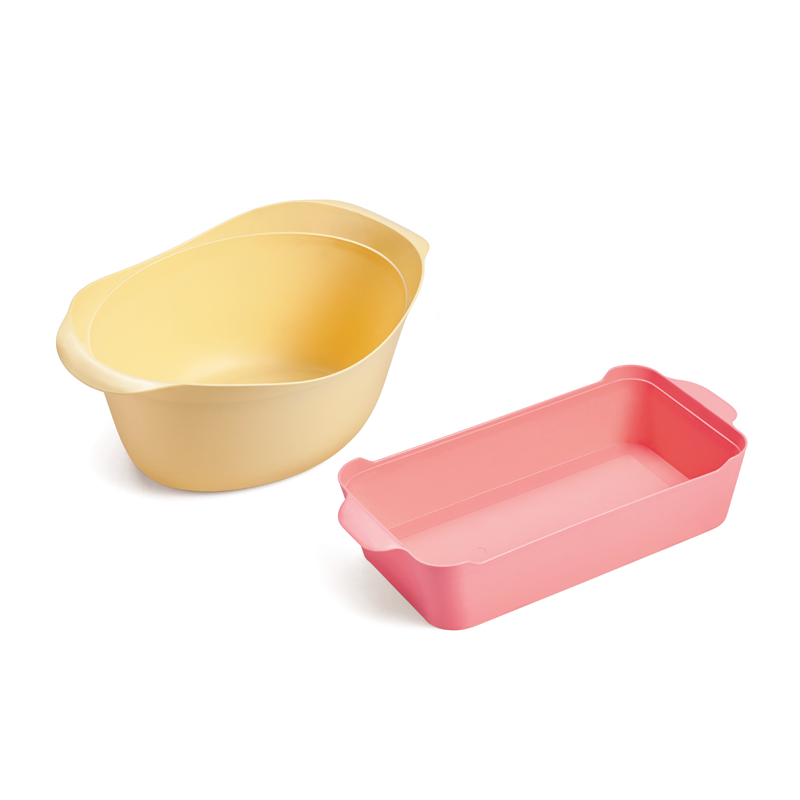 Jogo 2 Travessas De Servir Retangular E Oval Candy