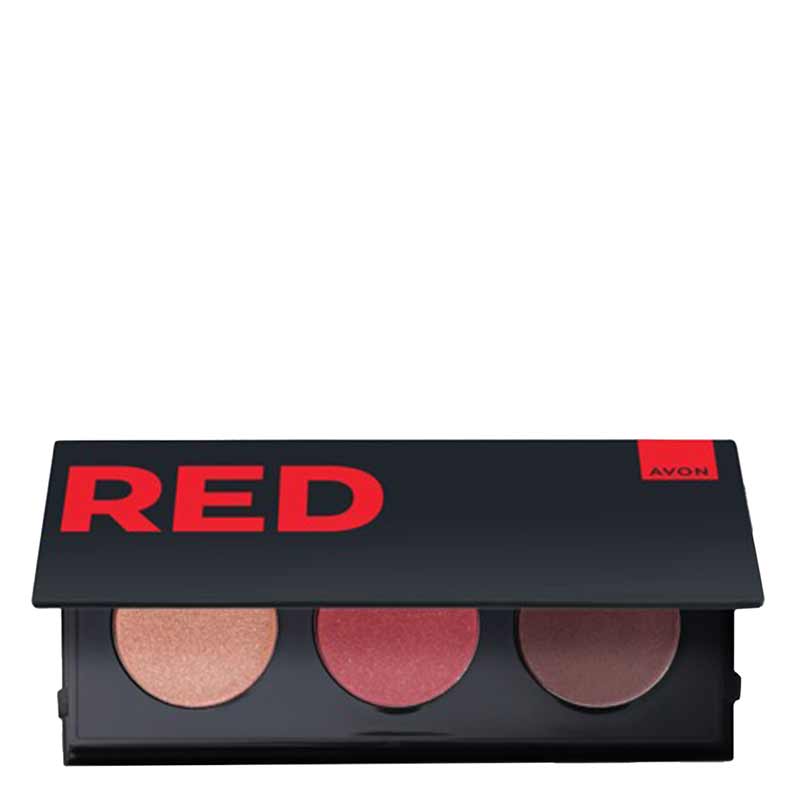 Avon Paleta Trio Red