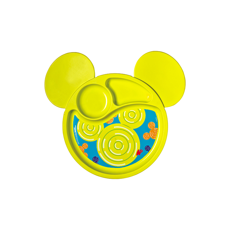 Prato Com Divisórias Mickey