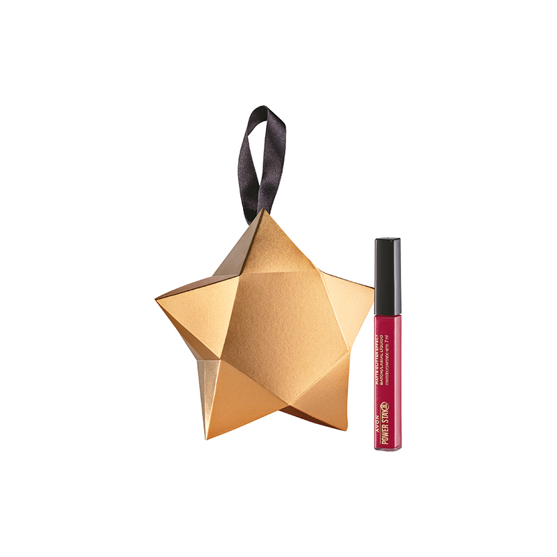 Presente Avon Batom Power Stay Brilho Magenta Reluzente