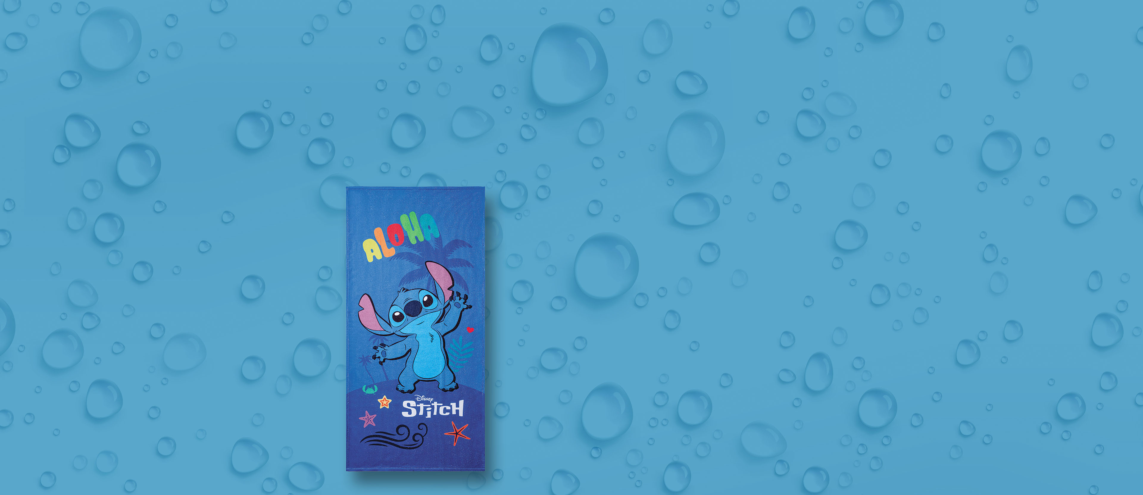 Toalha de Banho Stitch
