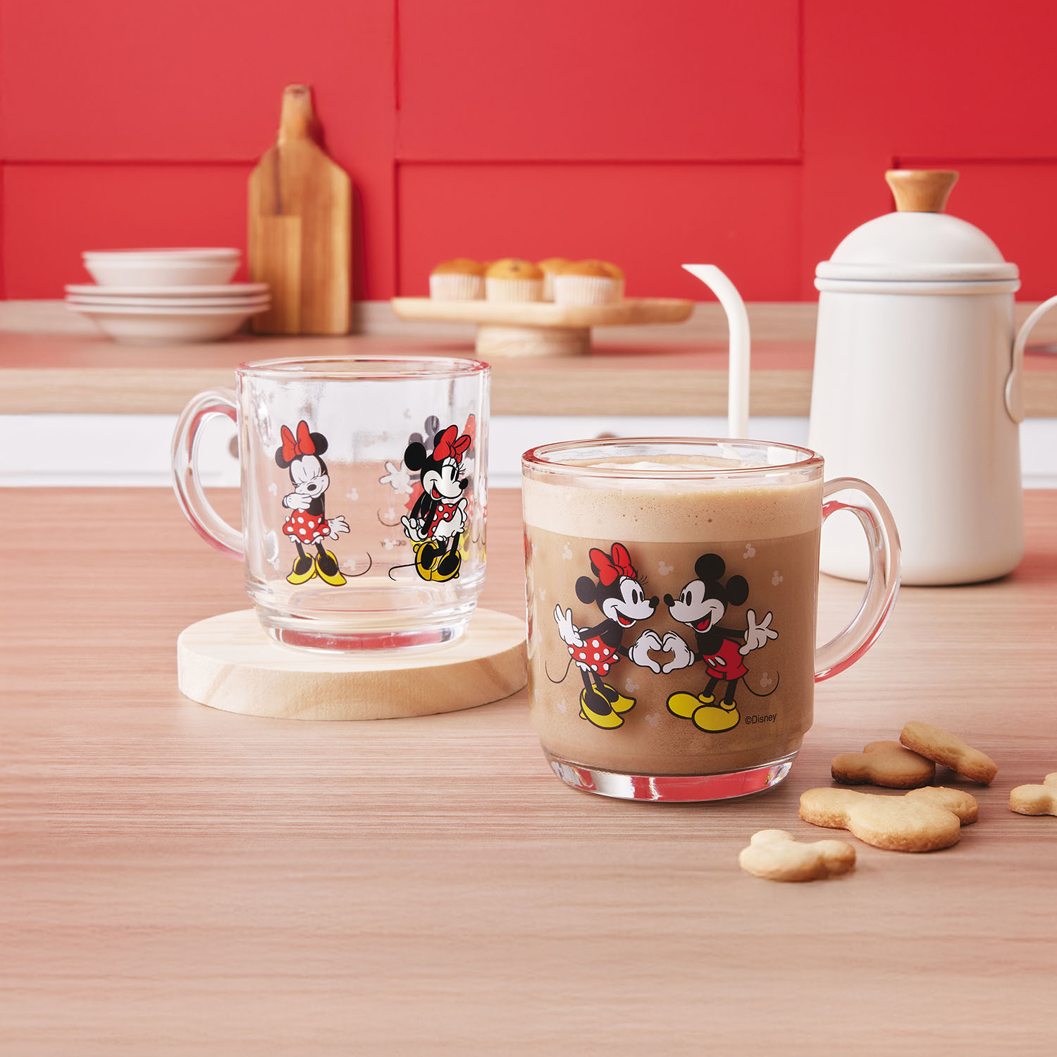 Caneca de Vidro Disney