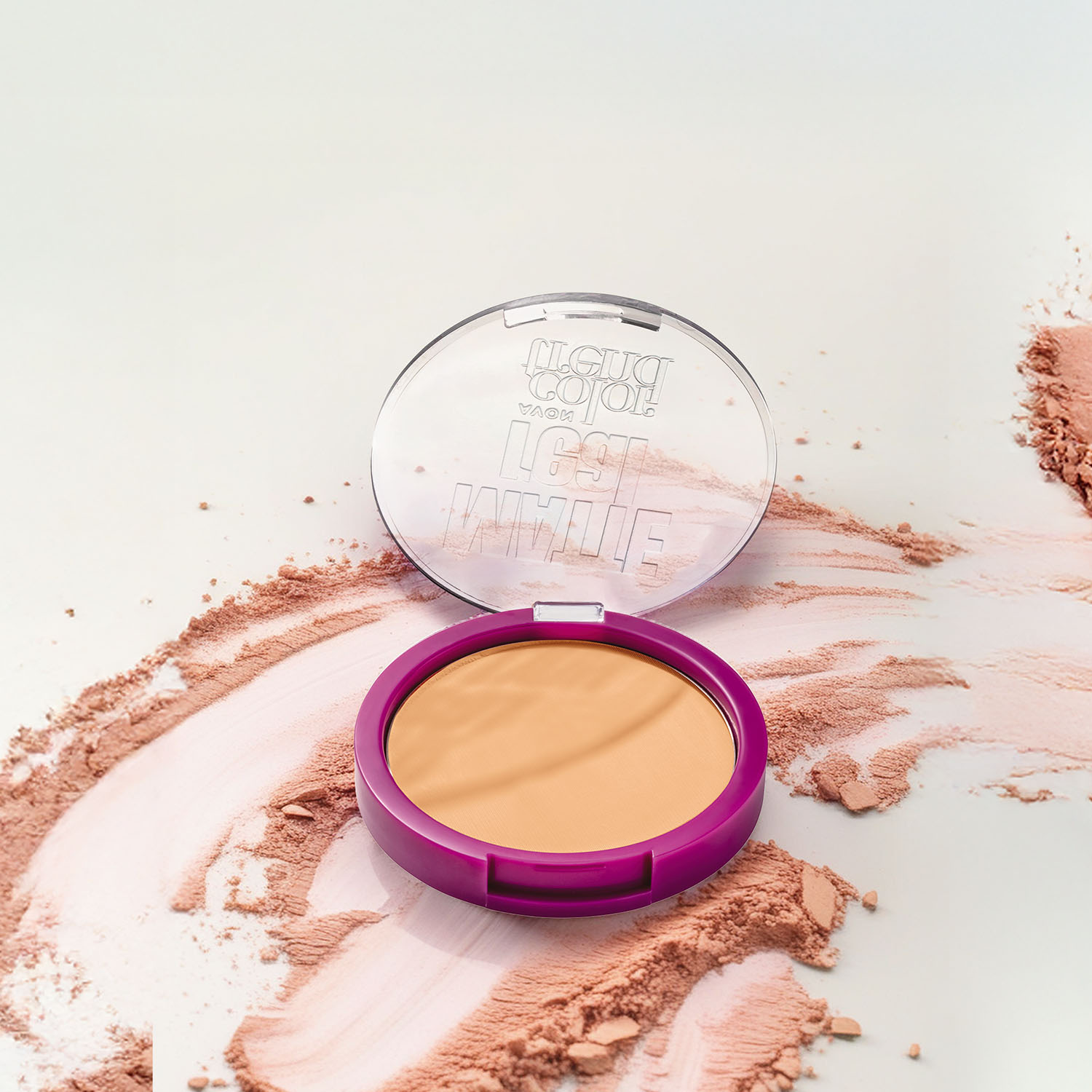 Avon Color Trend Matte Real Pó Compacto Facial