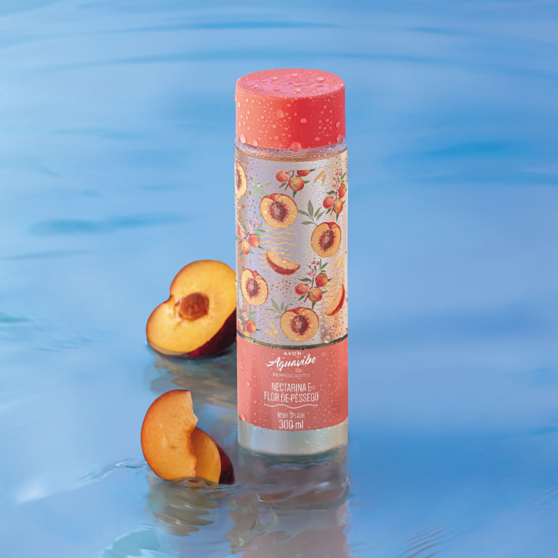 Aquavibe Nectarina e Flor de Pessego Body Splash