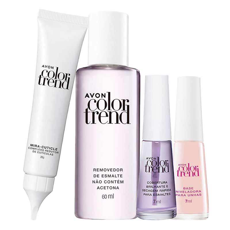 Kit Completao Para Unhas Color Trend