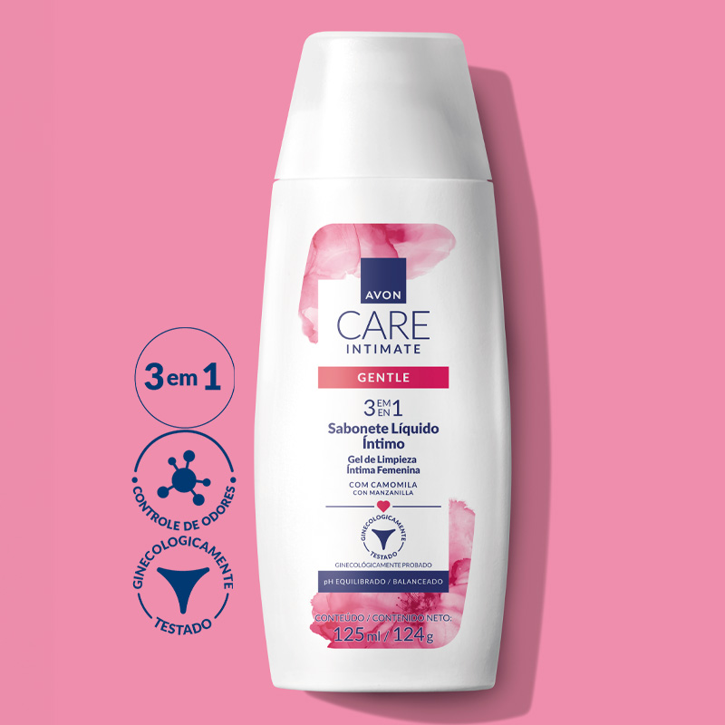 Avon Care Intimate Sabonete Líquido Íntimo Gentle