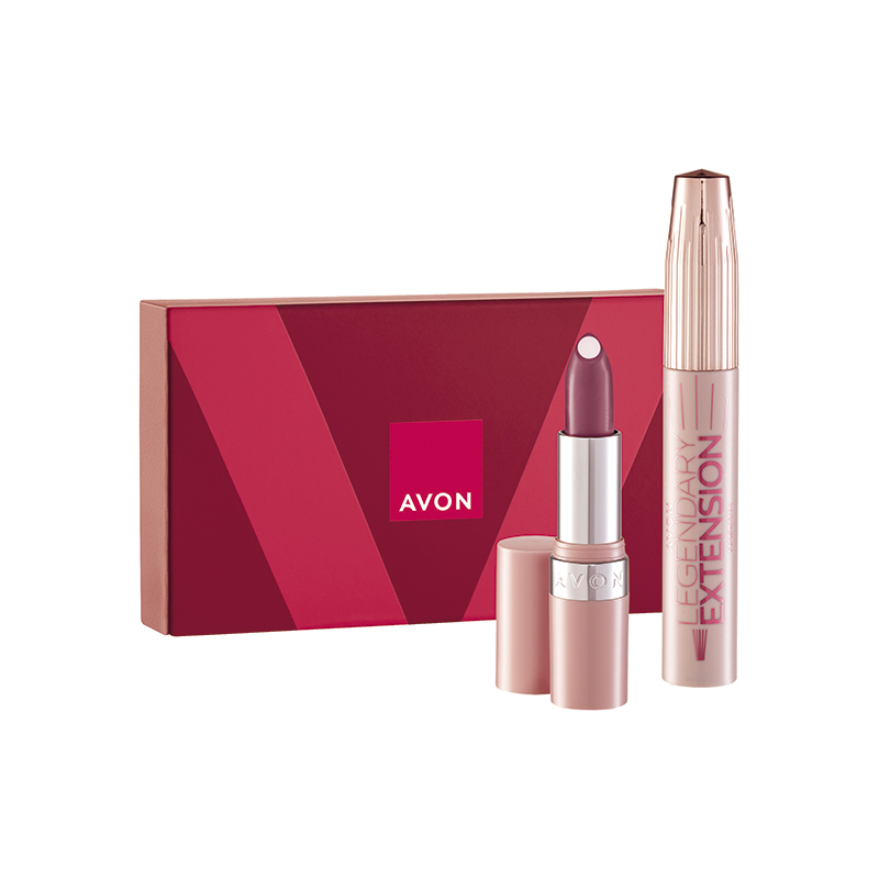 Presente Avon Tratamake Legendary - Malva Marrom