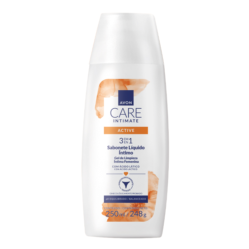 Avon Care Intimate Sabonete Liquido Intimo Active 250ml