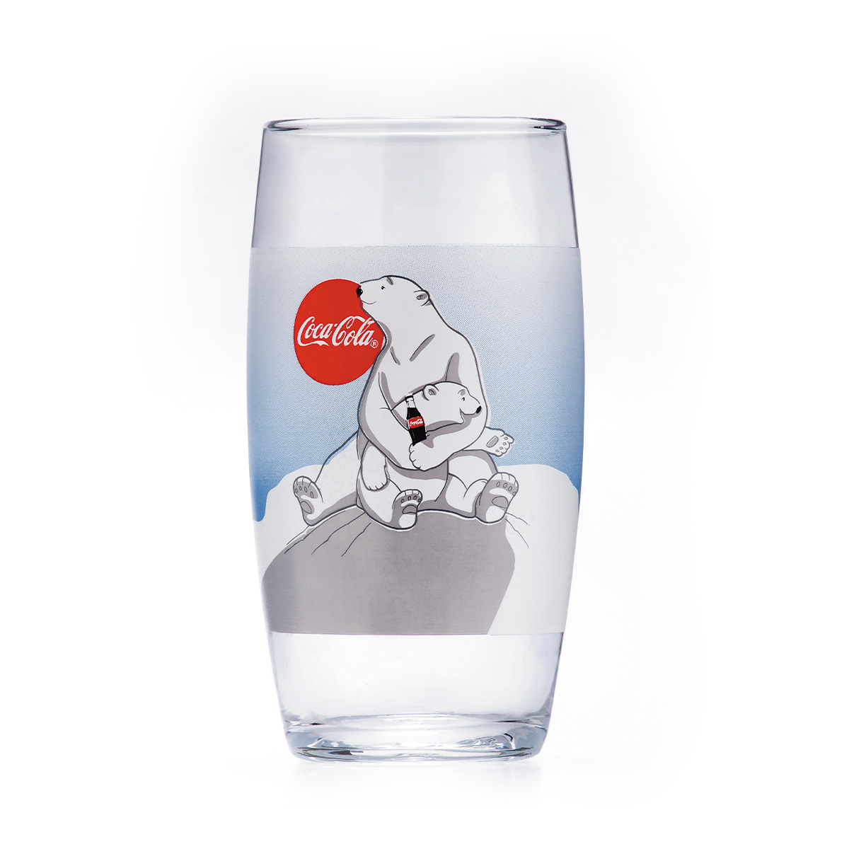 Copo de Vidro Coca-Cola Urso Polar