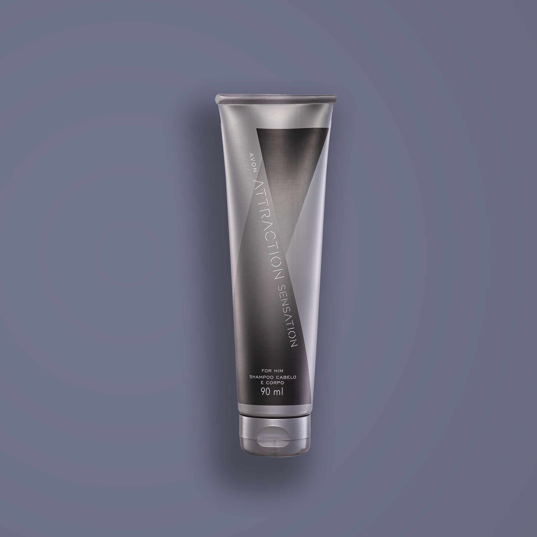 Attraction Sensation para Ele Shampoo Cabelo e Corpo