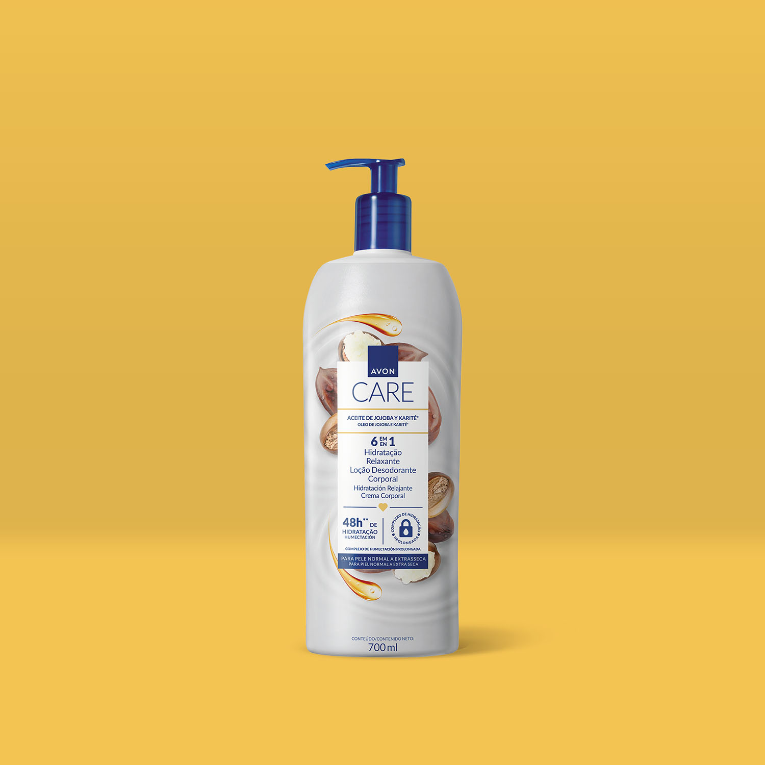 Óleo de Jojoba e Karité Loção Corporal