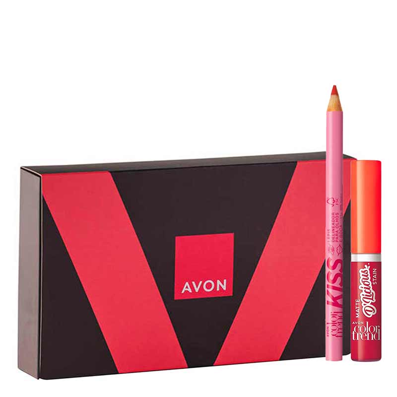 Presente Avon Color Trend Delicius - Red Velvet