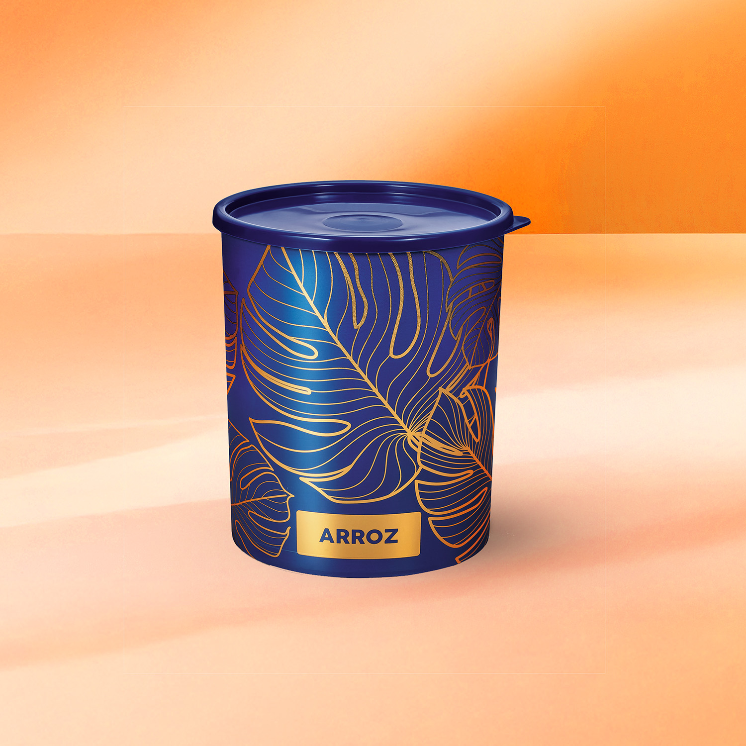 Pote Mantimento Arroz Natural Gold
