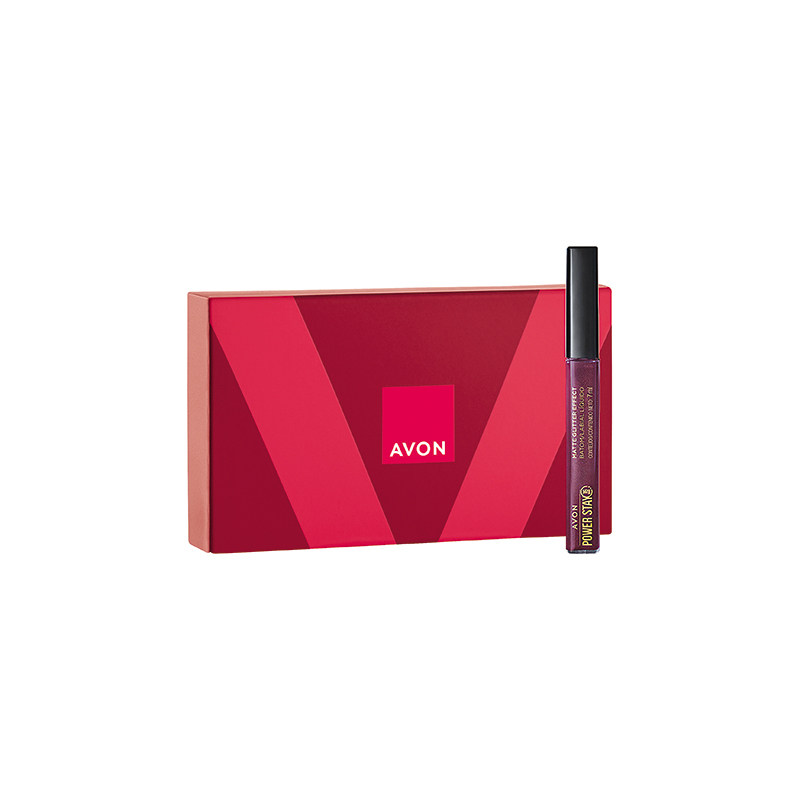 Presente Avon Batom Power Stay Brilho - Marsala Radiante
  