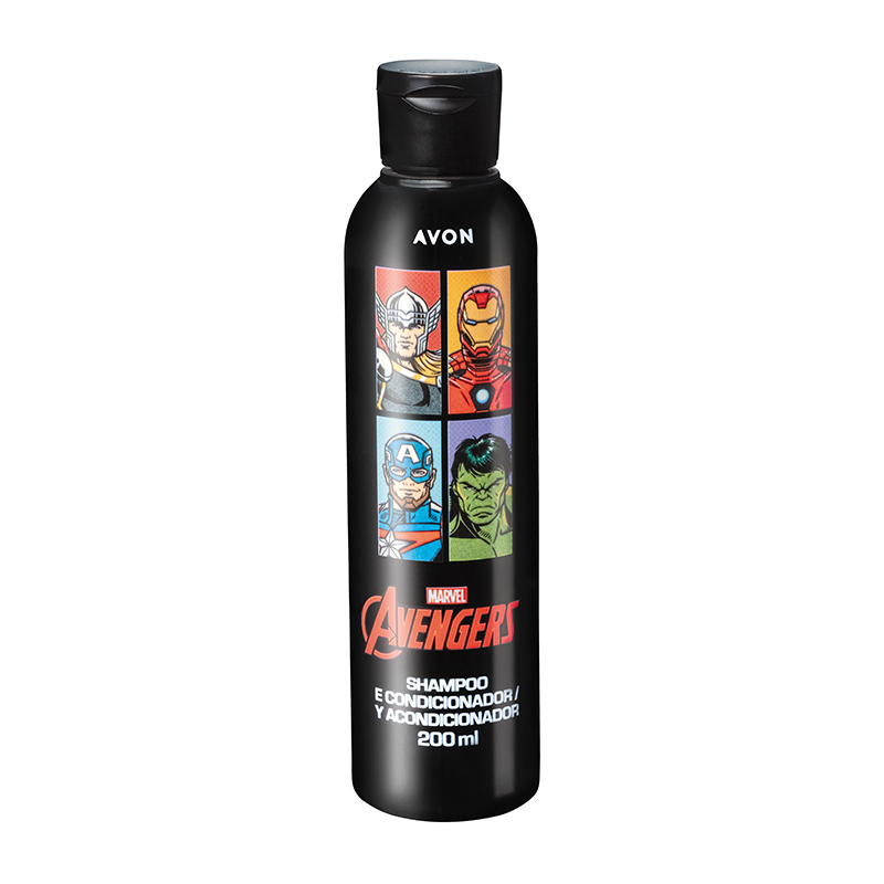 Shampoo e Condicionador 2 em 1 Vingadores 200 ml
  