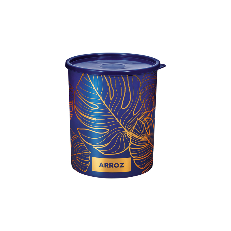 Pote Mantimento Arroz Azul  Natural Gold