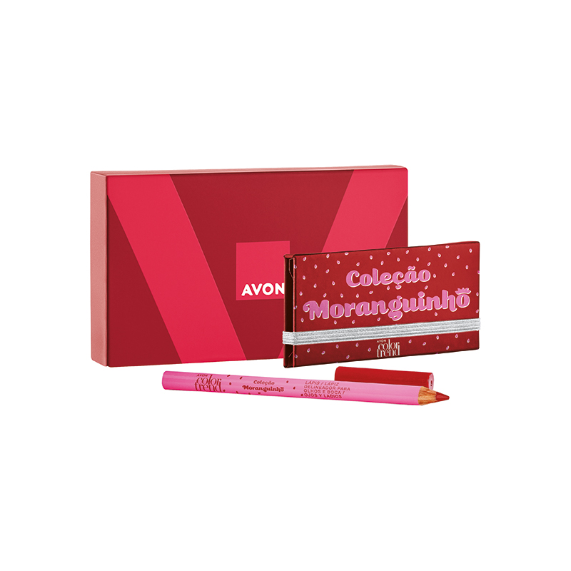 Presente Avon Color Trend Moranguinho Olhos Vinho