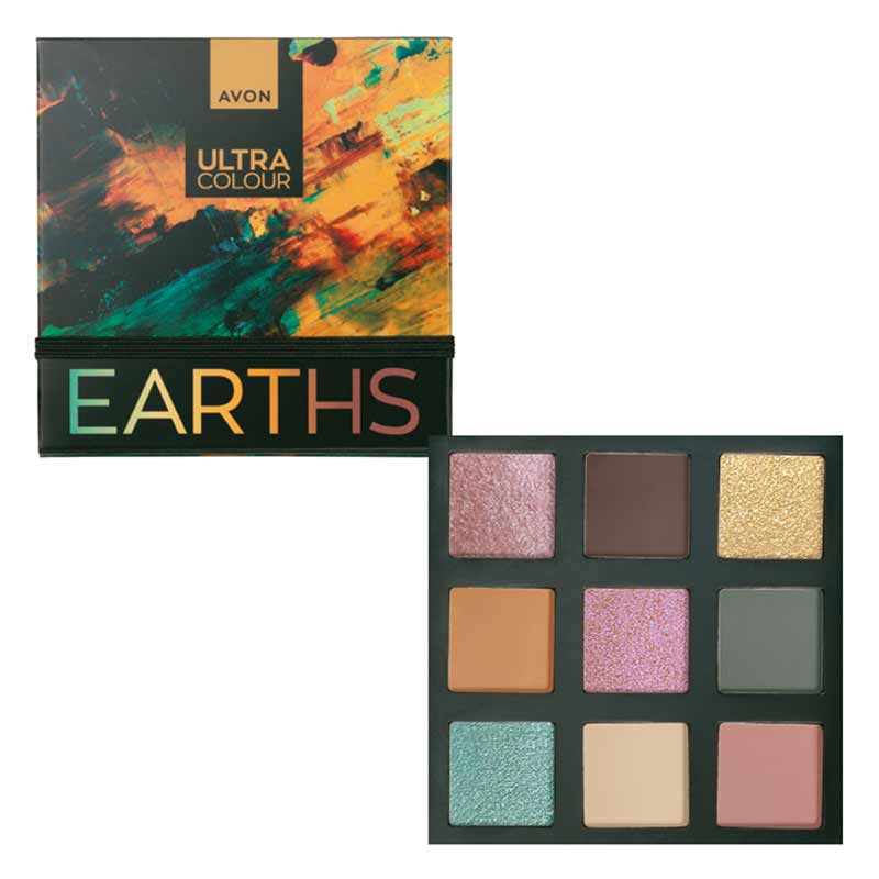 Ultra Color Paleta De Sombras Para Olhos Ultra Color 9 Cores