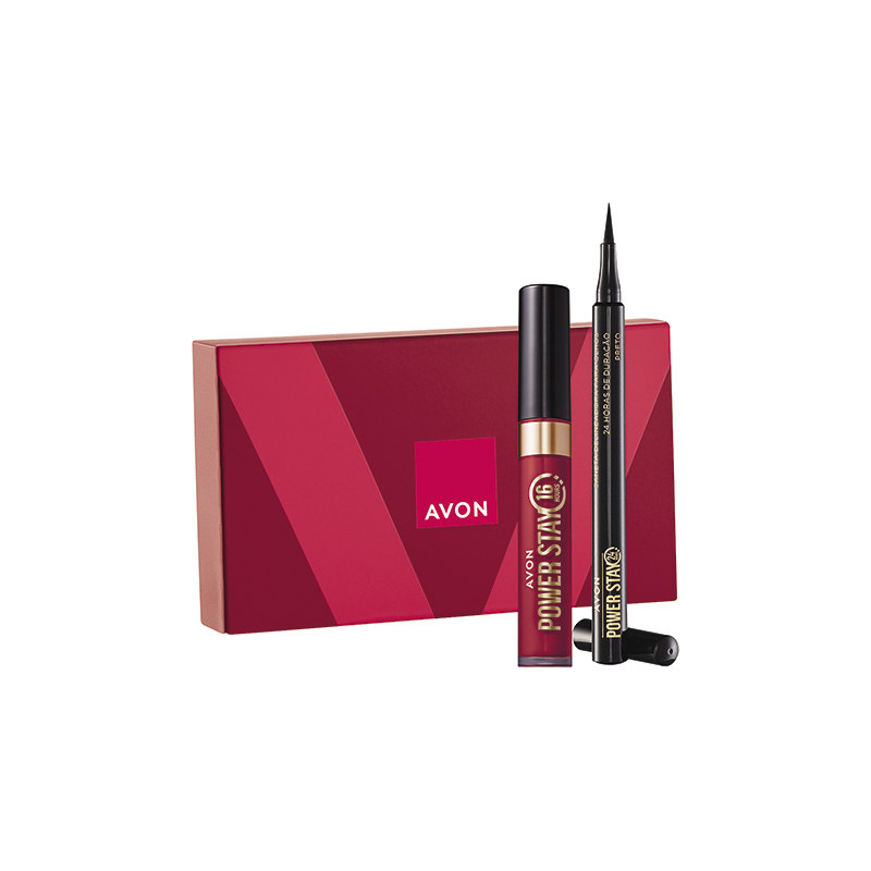 Presente Avon Power Stay Vermelhaço