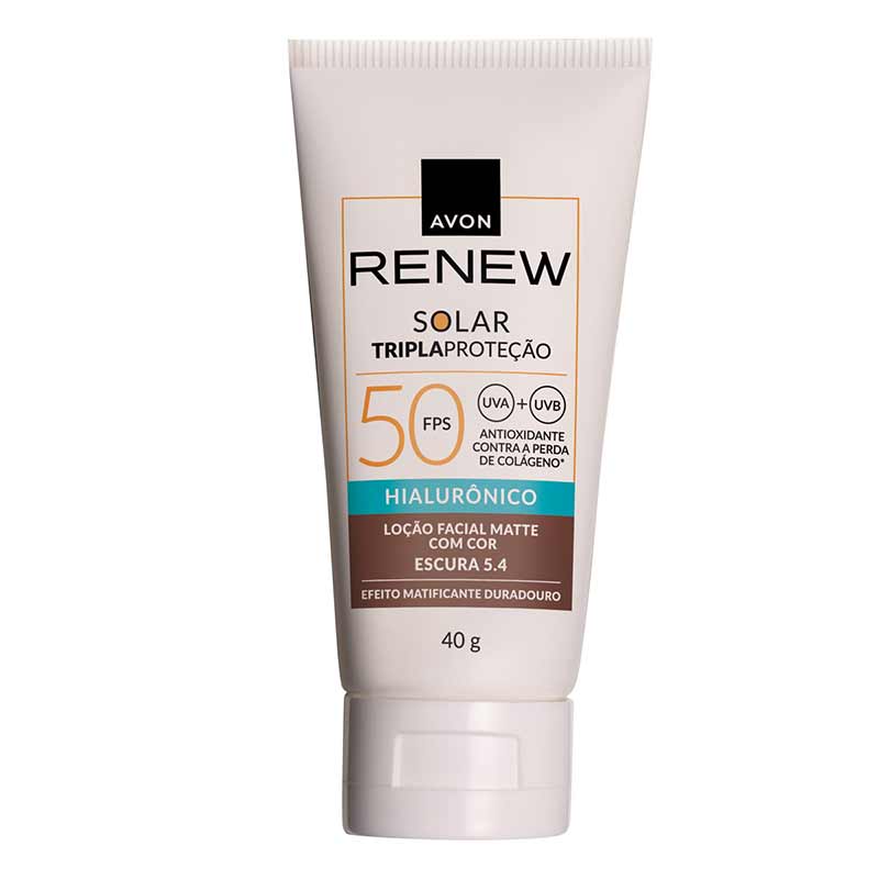 Renew Solar Fps 50 Cor Escura 5.4 40g