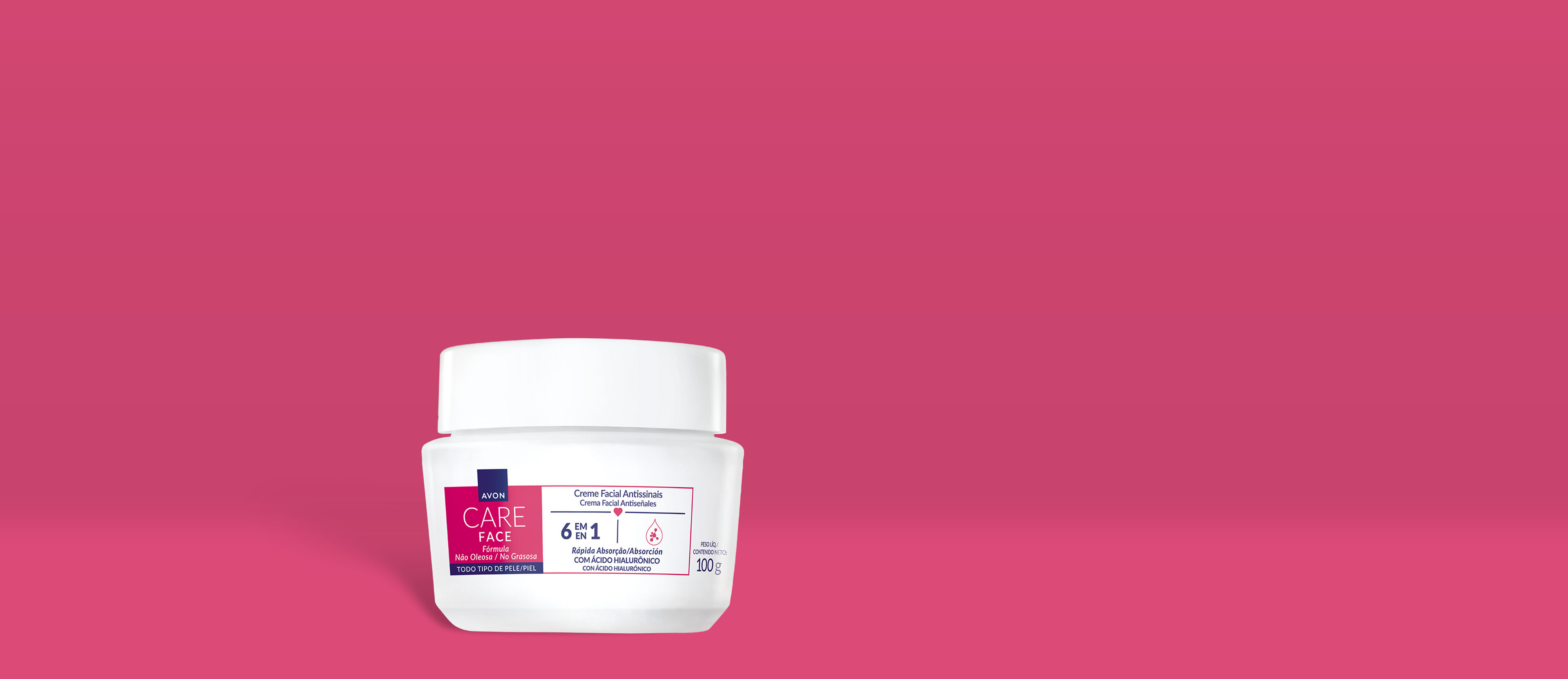 AVON CARE CREME FACIAL ANTISSINAIS 6 EM 1