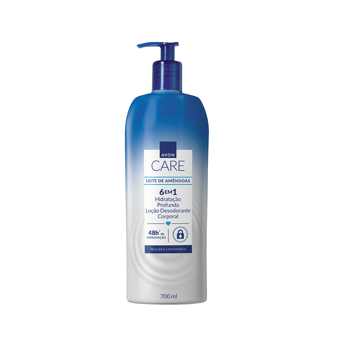 AVON CARE LOÇÃO DESODORANTE CORPORAL LEITE DE AMÊNDOAS