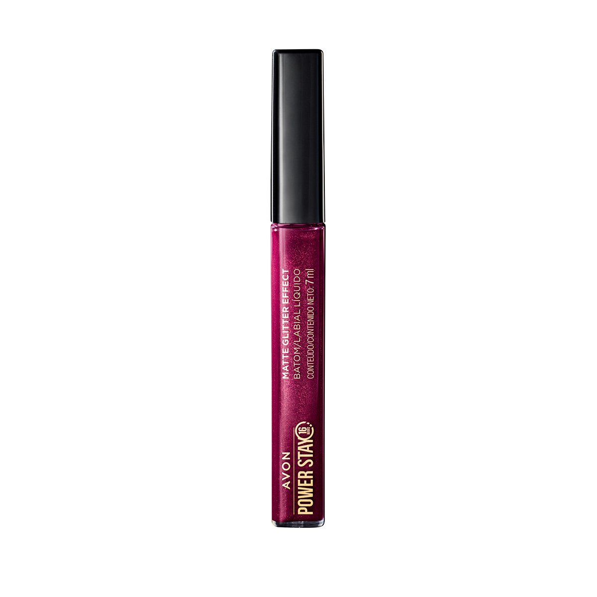 Batom Liquido Matte Glitter Effect