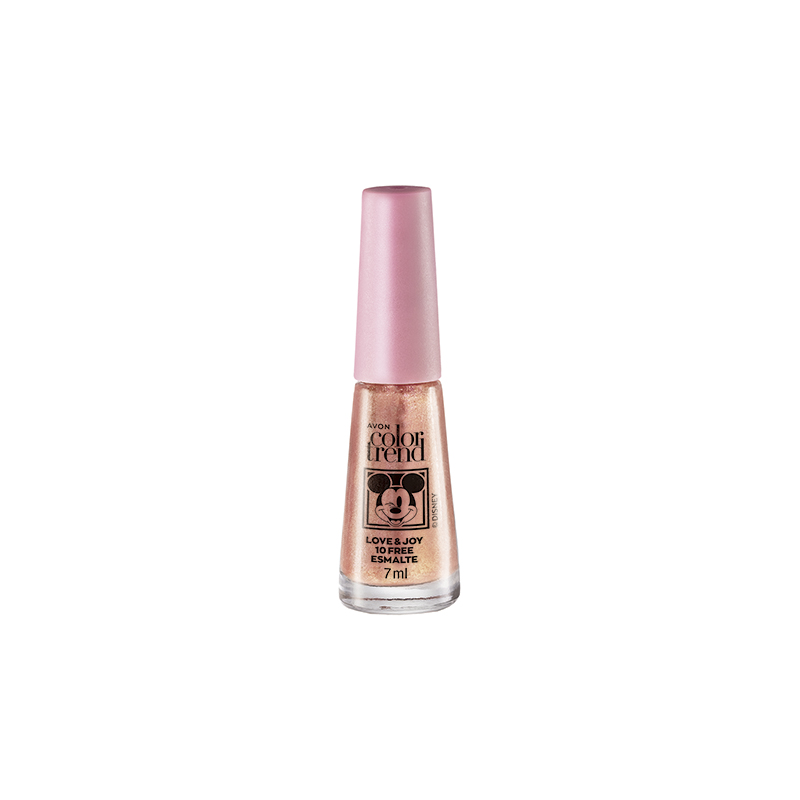 Esmalte Color Trend 10 Free 7ml Colecao Disney
