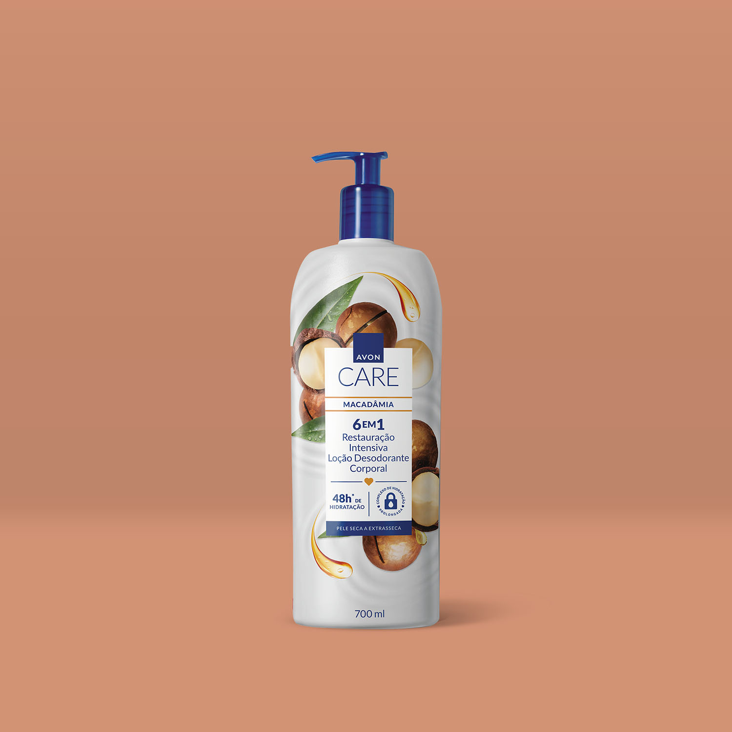 AVON CARE LOÇÃO DESODORANTE CORPORAL ÓLEO DE MACADÂMIA