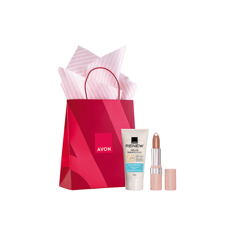 Presente Avon Ácido Hialurônico Malva Suave
